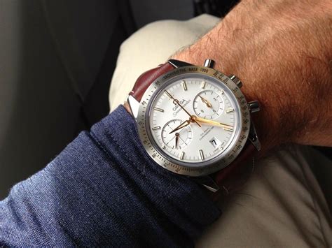 Omega Speedmaster 57 white dial